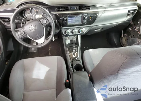 2016 Toyota Corolla L z USA, uszkodzony, nr VIN 2T1BURHE0GC673419